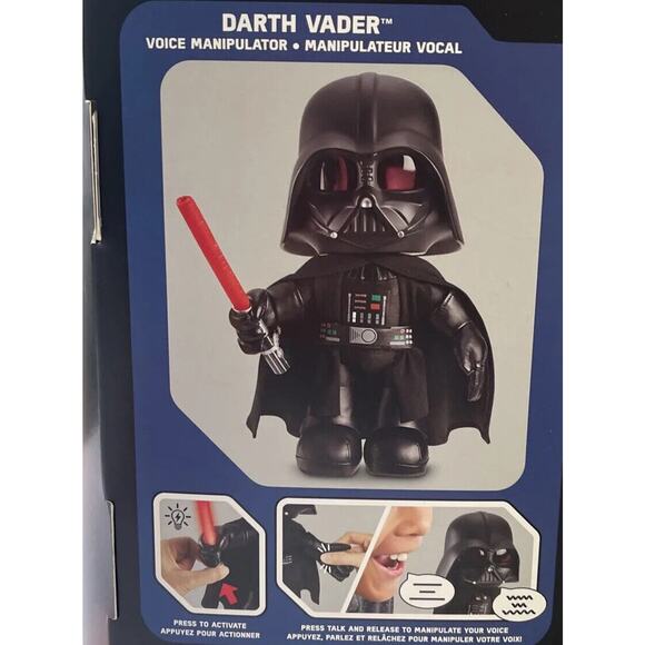 Star Wars Obi Wan Kenobi Series Darth Vader Helmet Voice Manipulator 11" NWT - Picture 7 of 9
